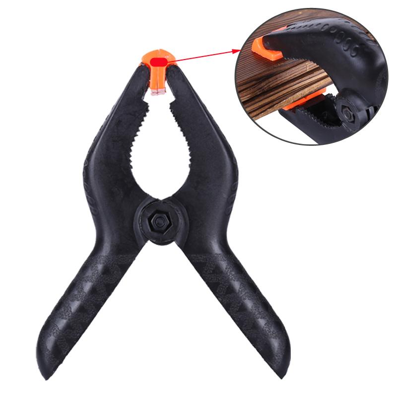 4pcs/lot 2inch A-type Plastic Nylon Clamps For Woodworking Spring Clip Photo Studio Clamp Grampo DIY Tools Abrazadera