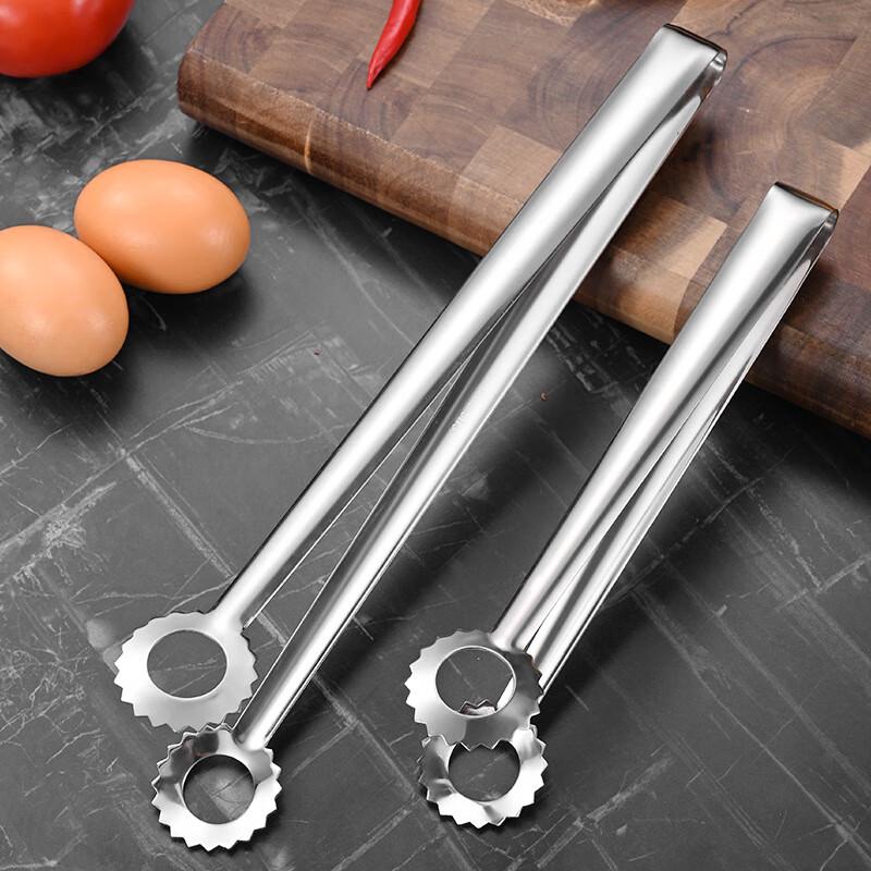 Zhi Shi 304 Stainless Steel Food Tongs