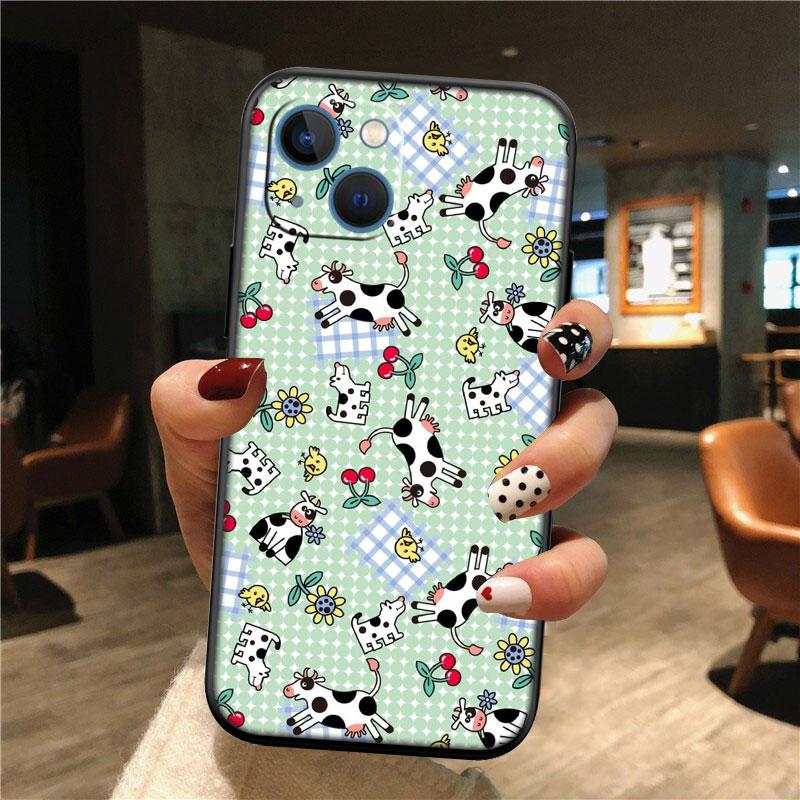 Cartoon Art Cow New High-End Shell Phone Case for Redmi Note 10 11 12 Pro Max 10S 10C 10T 11A 11S 12S 12C