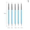 5Pcs/Set Silicone Clay Sculpting Tools For Brush Modeling Dotting Nail Art Pottery Clays Tool Diy Carving Ceramics Sculpture