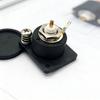 Professional BNC Female Connector With Protective Cap For Surveillances Camera Sound Devices And Coaxial Systems