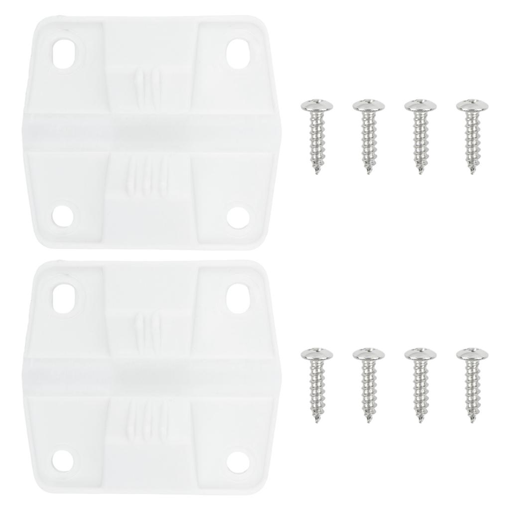 1.3cm Height Hinge 4x16mm Screw 5.7x5 Cm Hinge Size Plastic Material