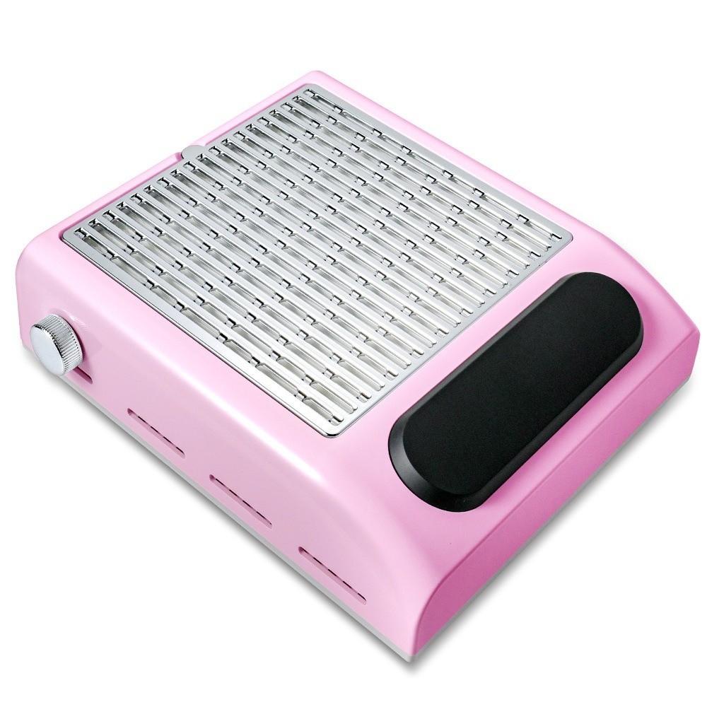 Strong Suction Nail Dust Collector Rechargeable Low Noise Nail Vacuum Cleaner Reusable Professional Nail Extractor Fan