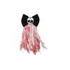Gothic Dark Lace Hair Clip Bracelet Rose Skeleton Hand Rose Hairpin  Ghost Festival Supplies