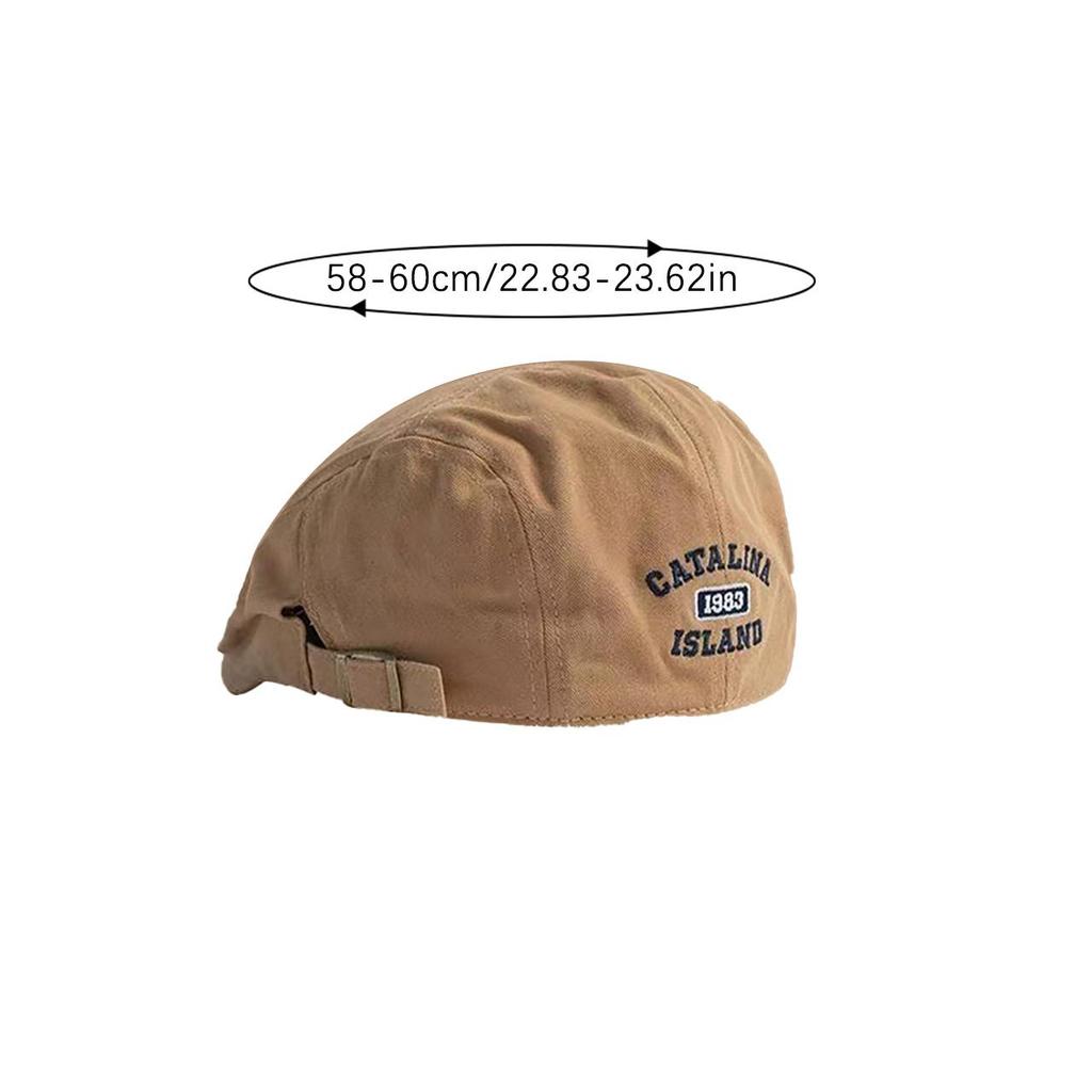Japanese Reverse Wear Forward Caps for Women Fashion Embroidery Letters Street Berets Hip Hop Cotton Adjustable Newsboy Hats