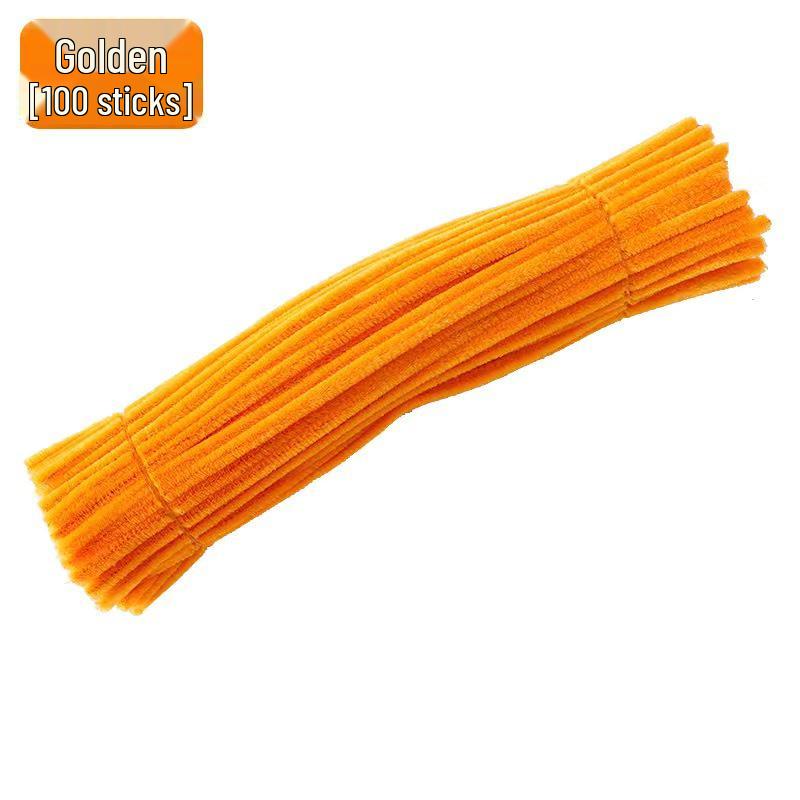 DIY Bouquet Plush Twist Stick for Children's Handmade Toy Creations - Hair-Safe Material, Ideal for Crafting