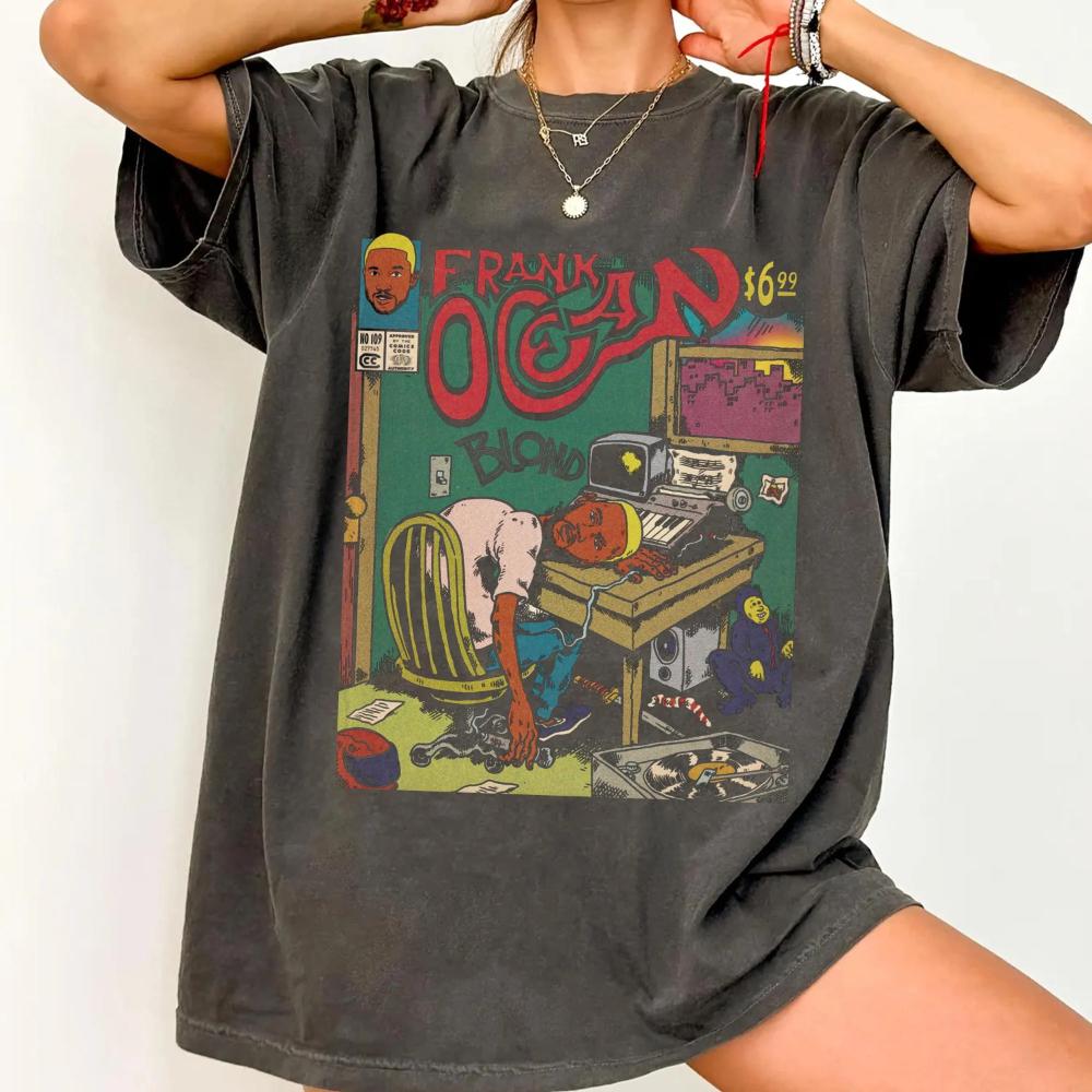 Frank Ocean Blond TShirt Frank Ocean Graphic Tee Rap Shirt Blond Frank Unisex T Shirt Concert Shirt Rap Shirt S