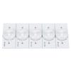 6V White Light Color General Use SMD Lamp Beads with Optical Lens Filter for LED TV Repair20PCS