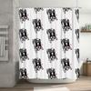 French Bulldog Shower Curtain Cute Puppy Dog Washroom Decor Bathroom Fabric Liner