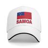 The Pride Of Samoa - Samoan Flag Sandwich Hat Unisex ,Hip-Hop Cap Sun Hats Breathable Polyester Baseball Cap Autumn