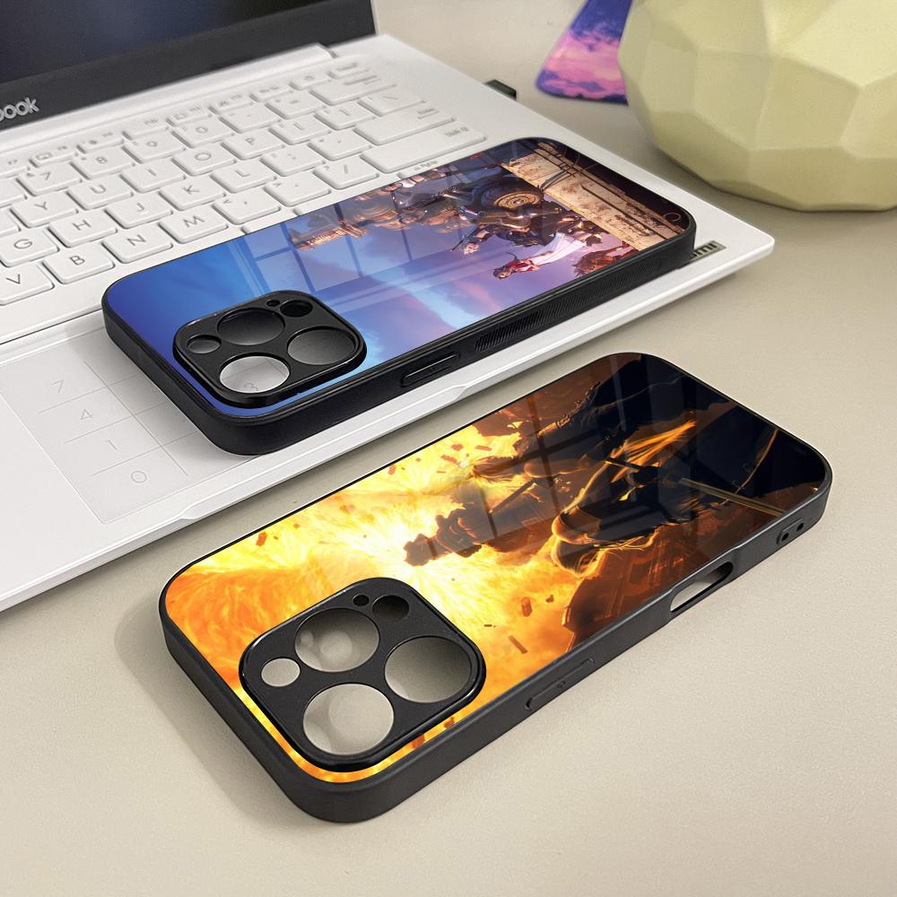 Hot FINAL FANTASY VI REBIRTH Phone Case Tempered Glass For IPhone 17 15 16 14 12 13 11 Pro XS Max Plus Mini Cover