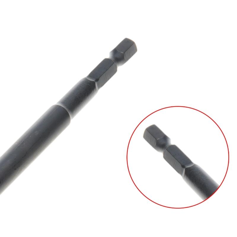 Hexagonal Shank Self Locking Extension Bit Drill Magnetic for Deep Hole Tasks Quick Bit Changes Furniture Assembly Tasks