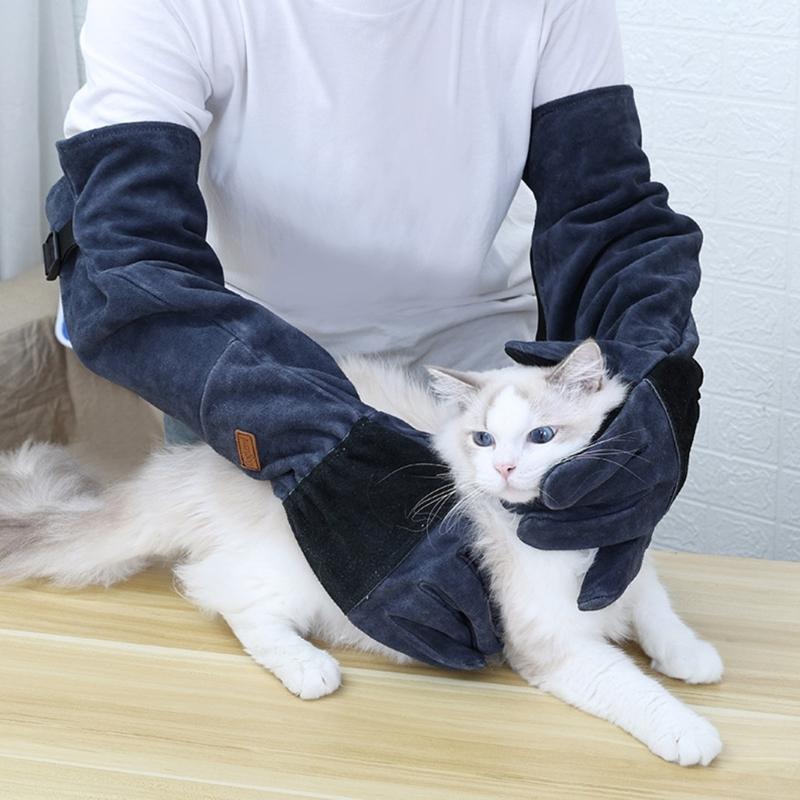 Thickened Gloves For Dog Cats Bird Prevention With Enhancing Grip And Flexibility