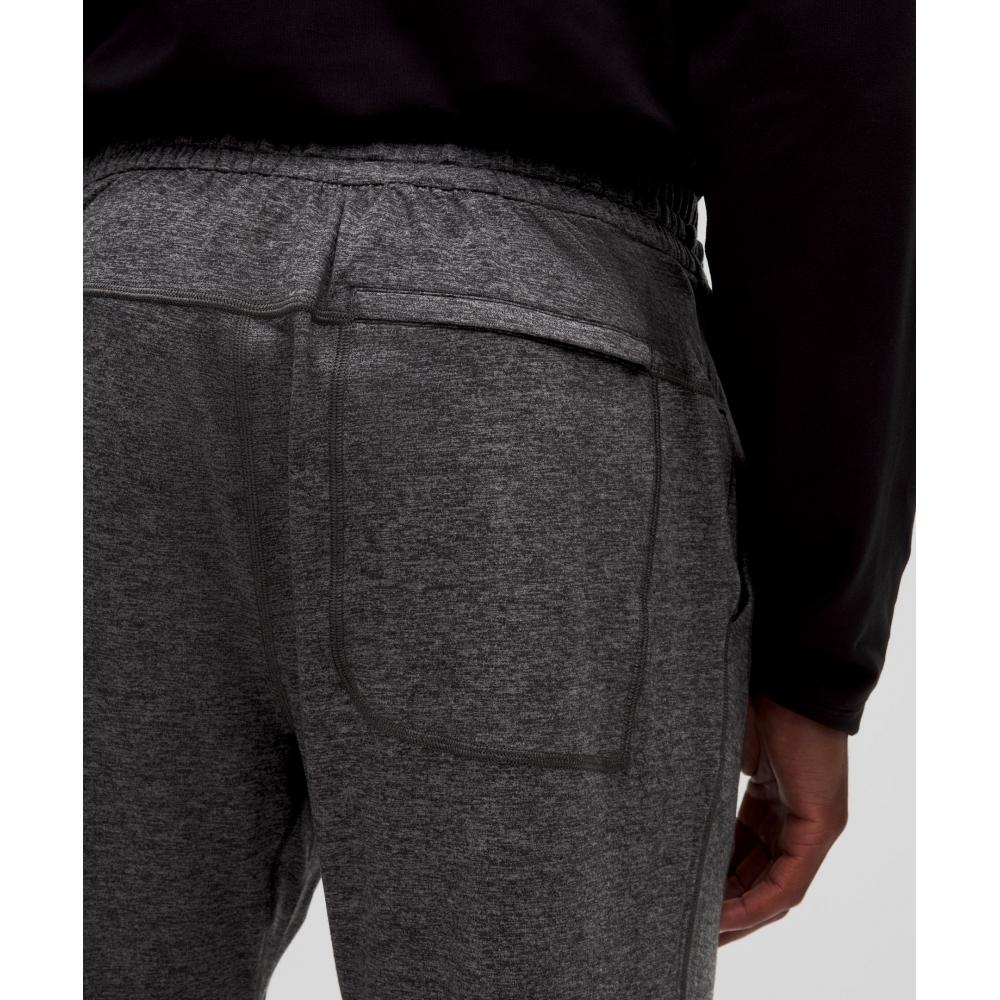 Lululemon Soft Jersey Jogger  Shorter Heathered Black Heathered Graphite Grey