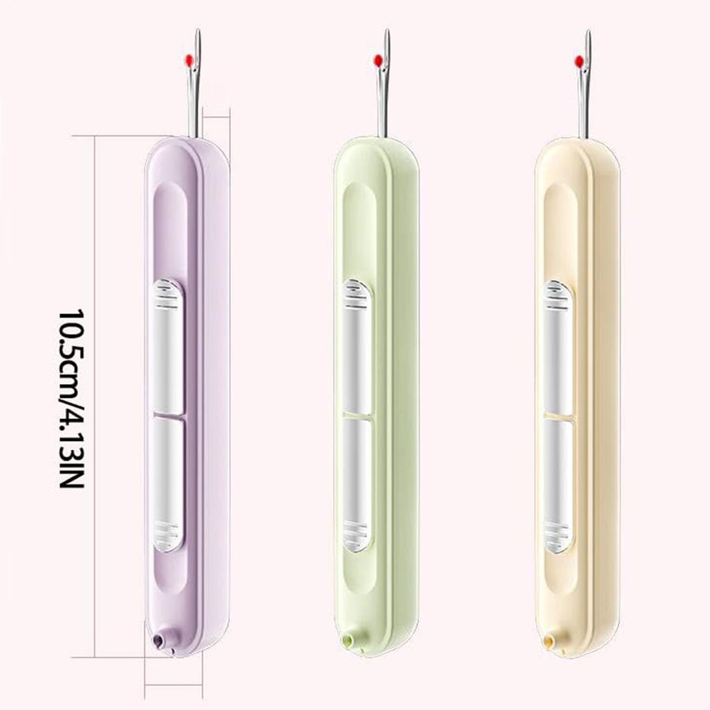 Needle Threader 2 in 1 Elderly threading tools Stretchable Remover Needle Threading Tool for Sewing Knitting Quilting