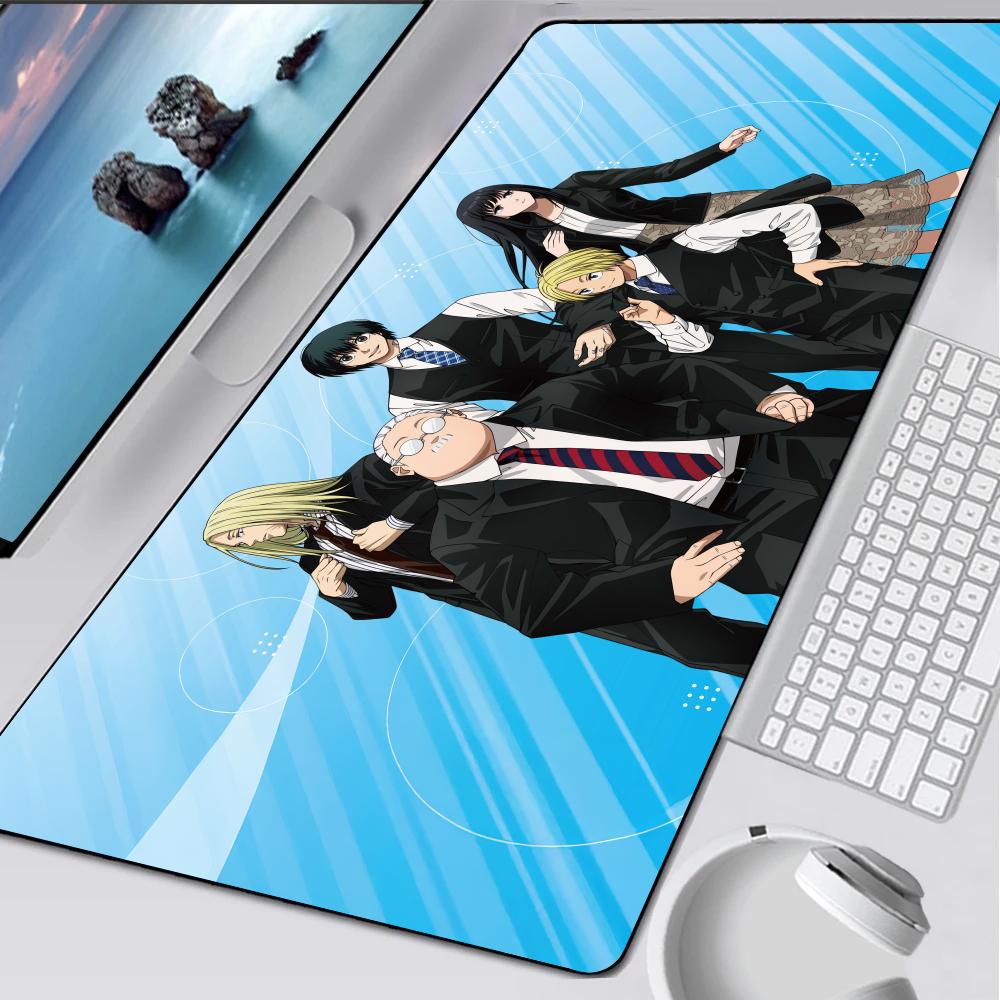 T-Taro S-Sakamoto-S Mouse Pad Rubber Mat Laptop Xxl Mousepad Notebook Gamer Computer Table Gaming Accessories