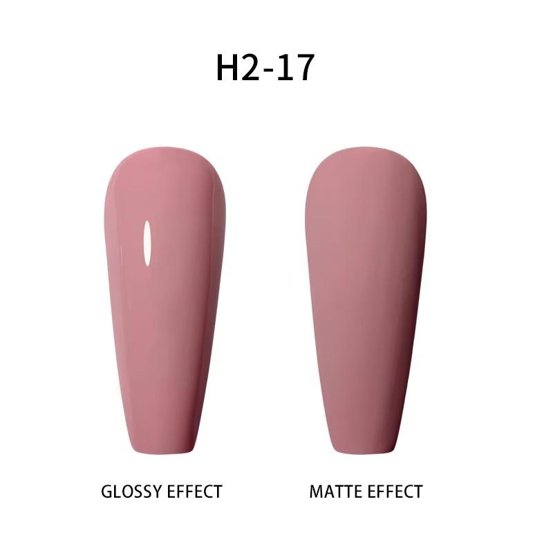 BEAU COLOR 8ML Nail Gel Polish High Pigment UV/LED Color Gel for Nail Art Design and Home DIY Manicure