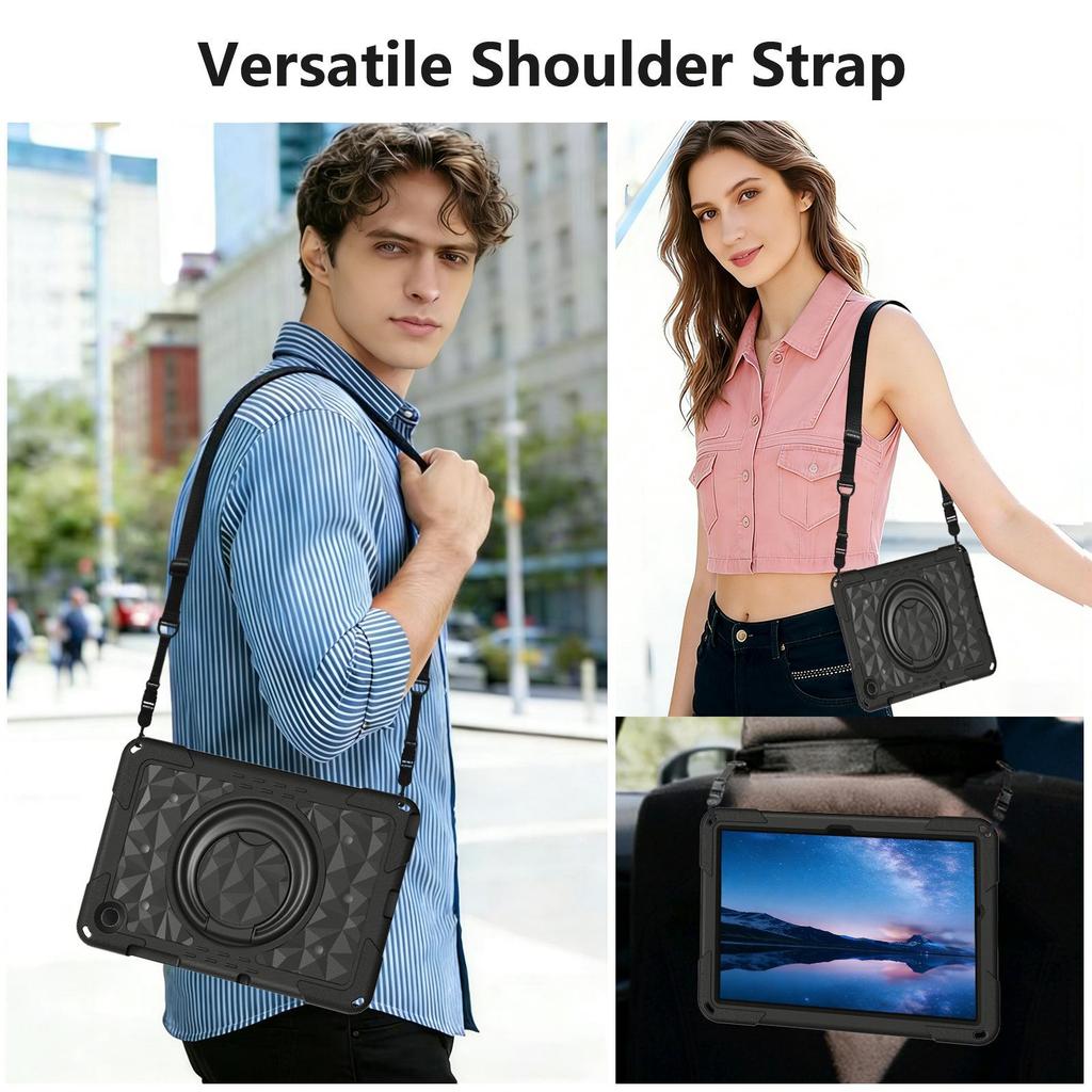 Rotating Stand Protective Case for Tab A11/A9/X115/110/133/135 Tablets - Anti-Drop Cover