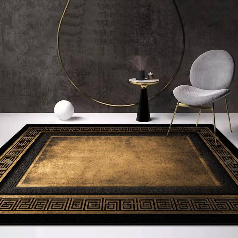 Retro Chinese Style CARPET FOR LIVE ROOM Decoration Bedroom Washable Coffee Tables Mat Non-slip Large Area Rugs Lounge Rug