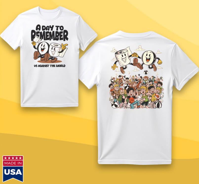 A Day To Remember Beach Ball Graphic Band T-Shirt XXL