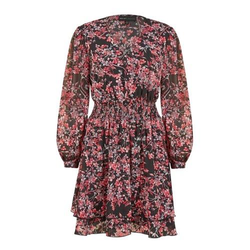 Mela London Womens/Ladies Blossom V Neck Skater Dress