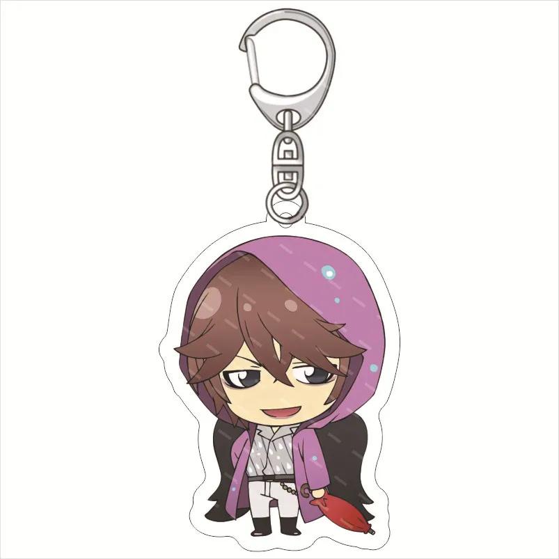 Cartoon Anime Kamisama Love Keychain Acrylic Figure Keyring Pendant Cosplay Jewelry Gift 2024