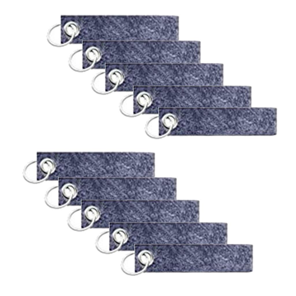 

Персонализированный красочный фетровый брелок Креативный брелок-аксессуар для вдохновения DIY Универсальная фетровая заготовка Шарм для брелока темно серый