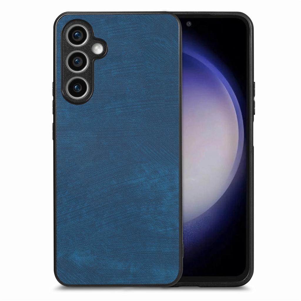 For Samsung Galaxy S23 FE Case Shockproof Slim Retro Leather Phone Back Cover