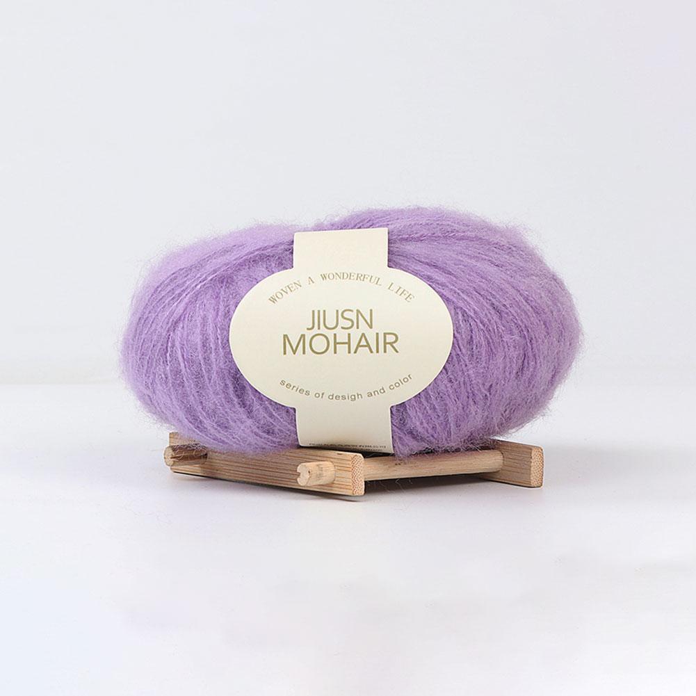 25g Mohair Yarn Extra Soft Warm Baby Wool Crochet Yarn for Hand Knitting Sweater Shawl Scarf DIY Material Supplies
