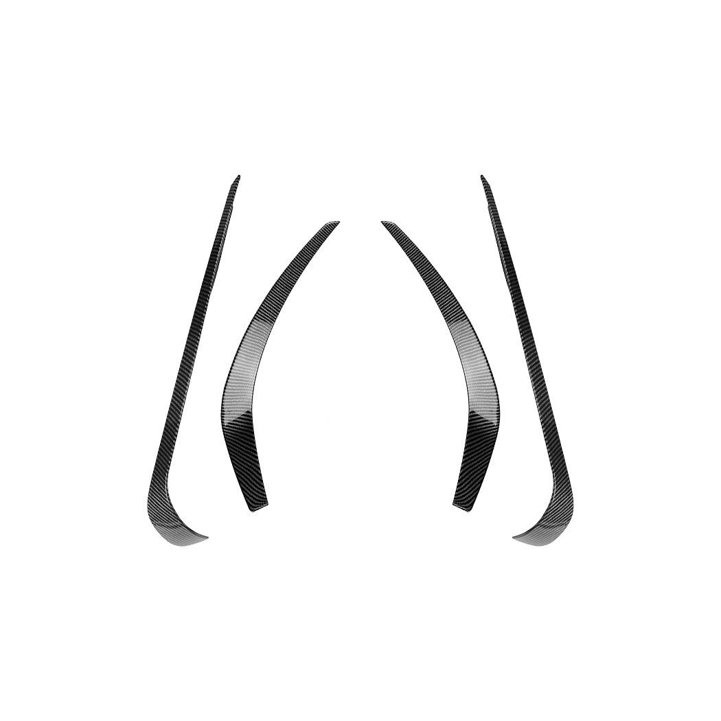 

For Mercedes Benz CLA Class C117 AMG Line 2013-2015 Car Front Bumper Splitter Side Spoiler Air Vent Wind Knife Body Kits