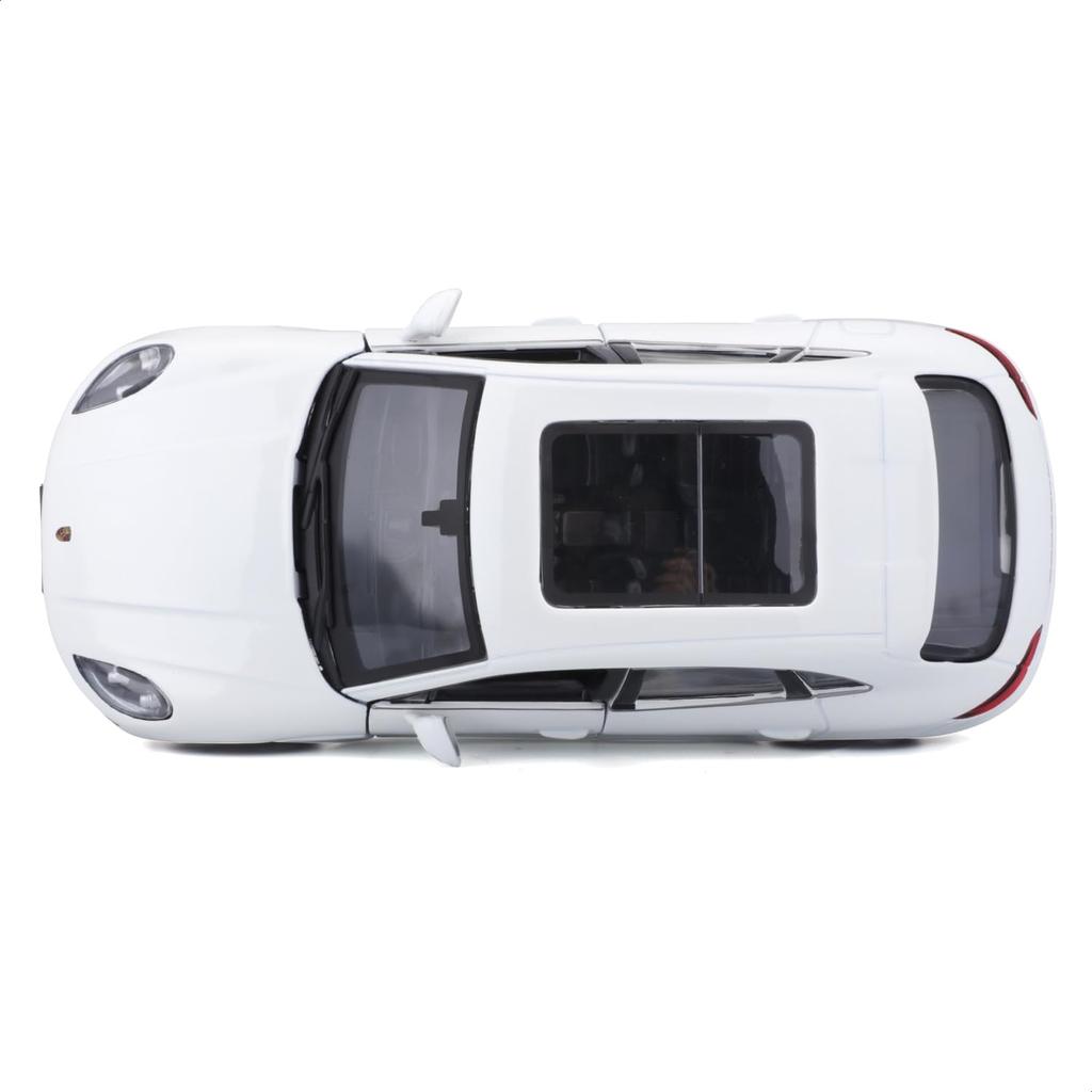 Bburago Porsche Macan White Diecast Model Finished Product WT 1/24 / Car, 18-21077