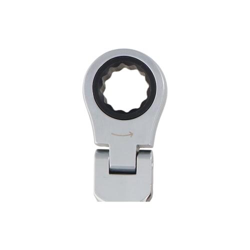 Sankyo Corporation Trad Swivel 72-point Combination Gear Wrench, Short, 17mm, TRG-17SF