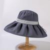 Women'S Velvet Wide-Brim Bucket Hat - Casual Outdoor Sun Hat With Uv Protection