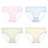 Maoren Girls' 10A Antibacterial Ice Silk Briefs with Mulberry Silk Crotch