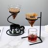 Pour Over Coffee Rack Snake Shape Coffee Dripper Stand Durable Iron Filter Cup Rack Multi-purpose Coffee Filter Cup Holder