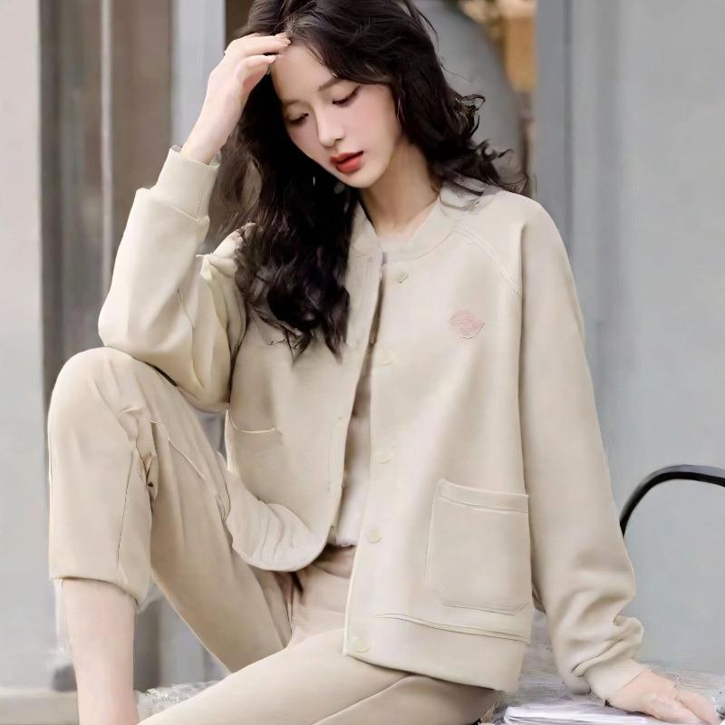 

Бейсбольная толстовка, куртка в корейском стиле, повседневная, свободная, вышитая, осенняя модная куртка XXL бежевый