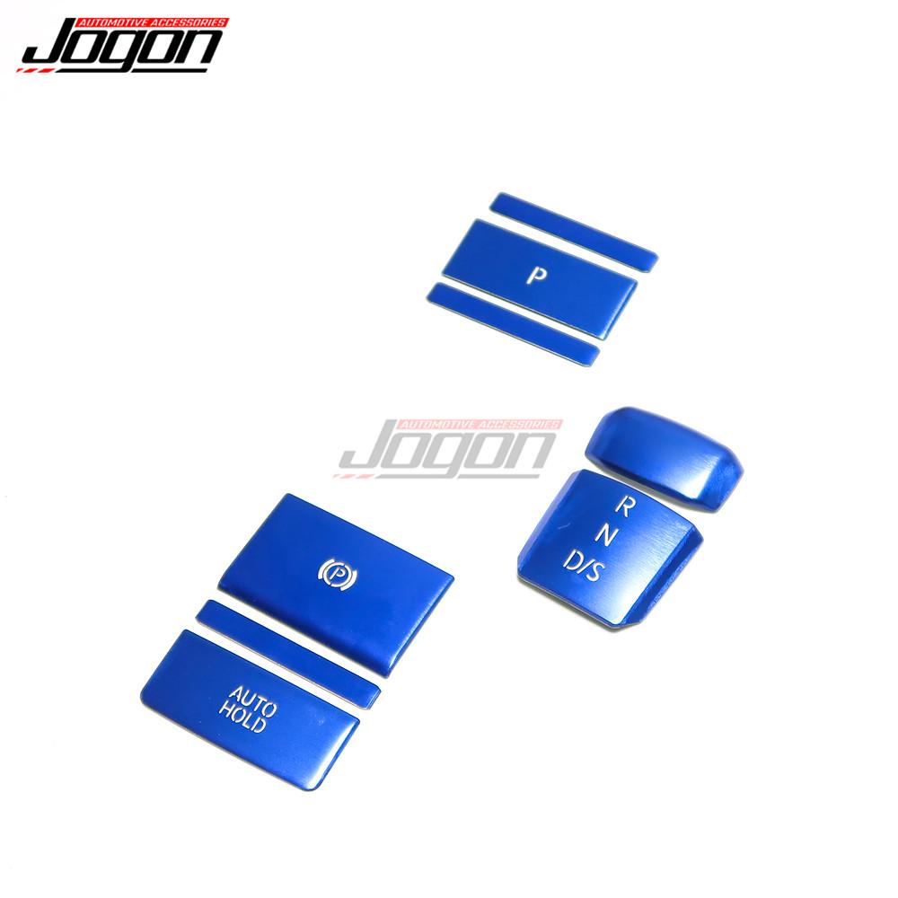 For VW Golf 8 MK8 Rline R GTI   Car Interior Gear Shift Knob Handbrake Auto Hold Button P Switch Sticker Strip Trim