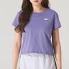 Nike Breathable Casual Short Sleeve T-Shirt Women Tops Purple HF9457-527