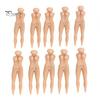 10 Peças Forma de Dama Nua Tacos de Golfe Design Nu Jogadores de Golfe Plástico Suporte para Bolas Esportivas