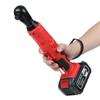 160N.m 100V-240V Cordless Electric Wrench Ratchet Wrench Repair Tool Rechargeable Right Angle Wrench With2 Battery Charger Kit
