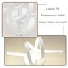 Applique murale LED - NETTLIFE - 7W - Design moderne - Blanc - Blanc chaud 3000K