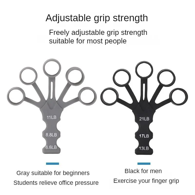 Fingerklemme Fingerübungsgerät Gitarrenfingerübungsgerät 6 Widerstandsstufen Erholung Physikalische Werkzeuge Handstärker