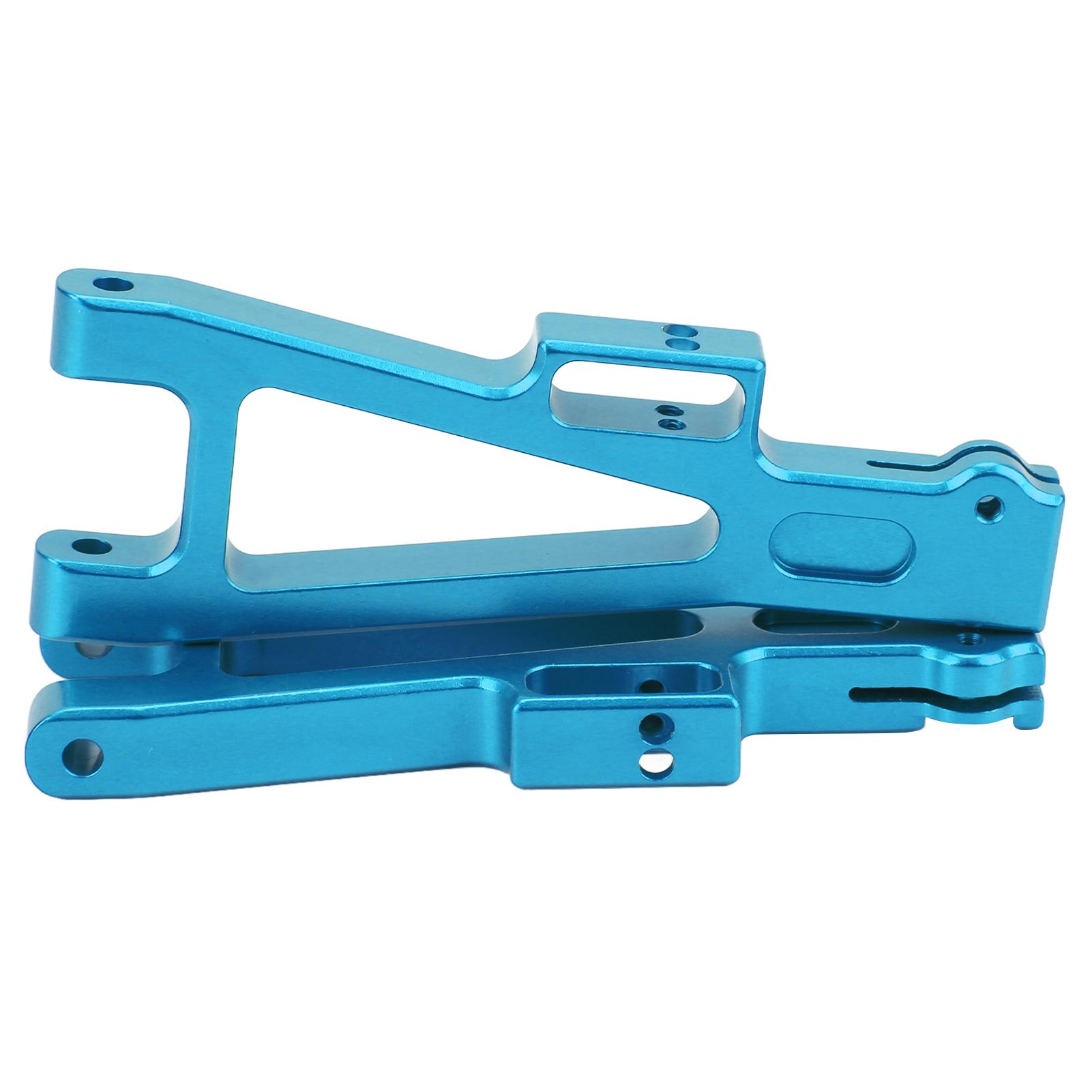 

2pcs RC Suspension Arm Aluminum Alloy DIY Upgrade Front and Rear Lower Swing Arm for JLB 1 10 TruckBlue синій