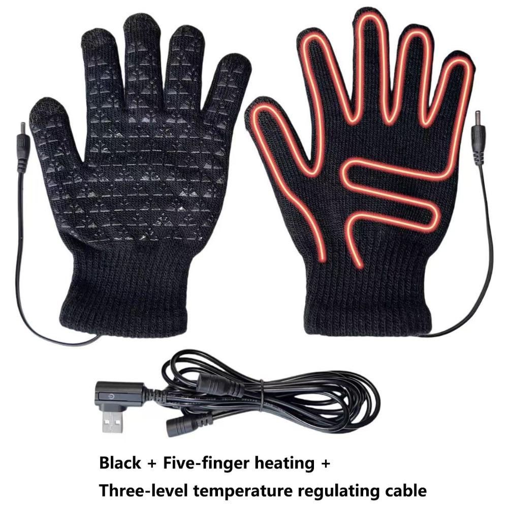 Thickened Electric Heating Gloves Touchscreen Hand Warming Gloves Touchscreen Gloves  Winter