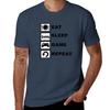 Eat Sleep Game Repeat Tshirt Stain Resistant Casual Tee