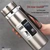 Kuangcai 316 Stainless Steel Large Capacity Outdoor Sports Thermos with Hanging Strap