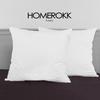 Couette et Oreillers - HOMEROKK - 240x260 cm - 450 gr/m² - Microfibre - Chaude
