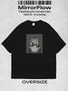 Übergroßes Y2K Print-T-Shirt