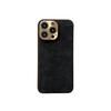 Apple 17ProMax Lambskin Electroplated iPhone16 Drop-proof Leather Texture Case