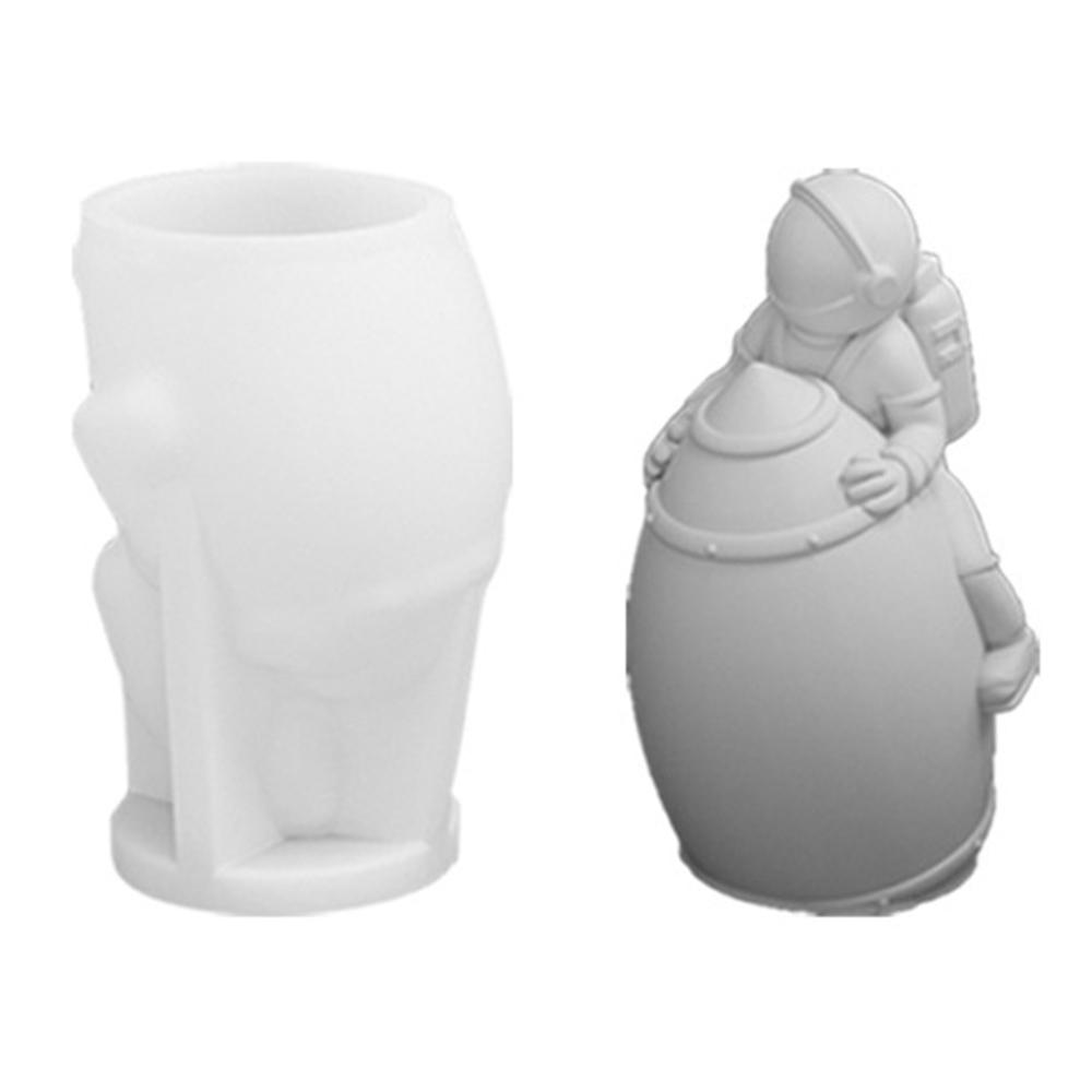 

A101C-11 Astronaut Rocket Shape DIY Silicone Fondant Mold Cake Decorating Tool (BPA Free,No FDA) A
